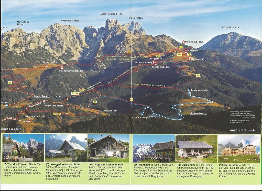 Schwarzenbacher Lungötz Pokoj fotografie